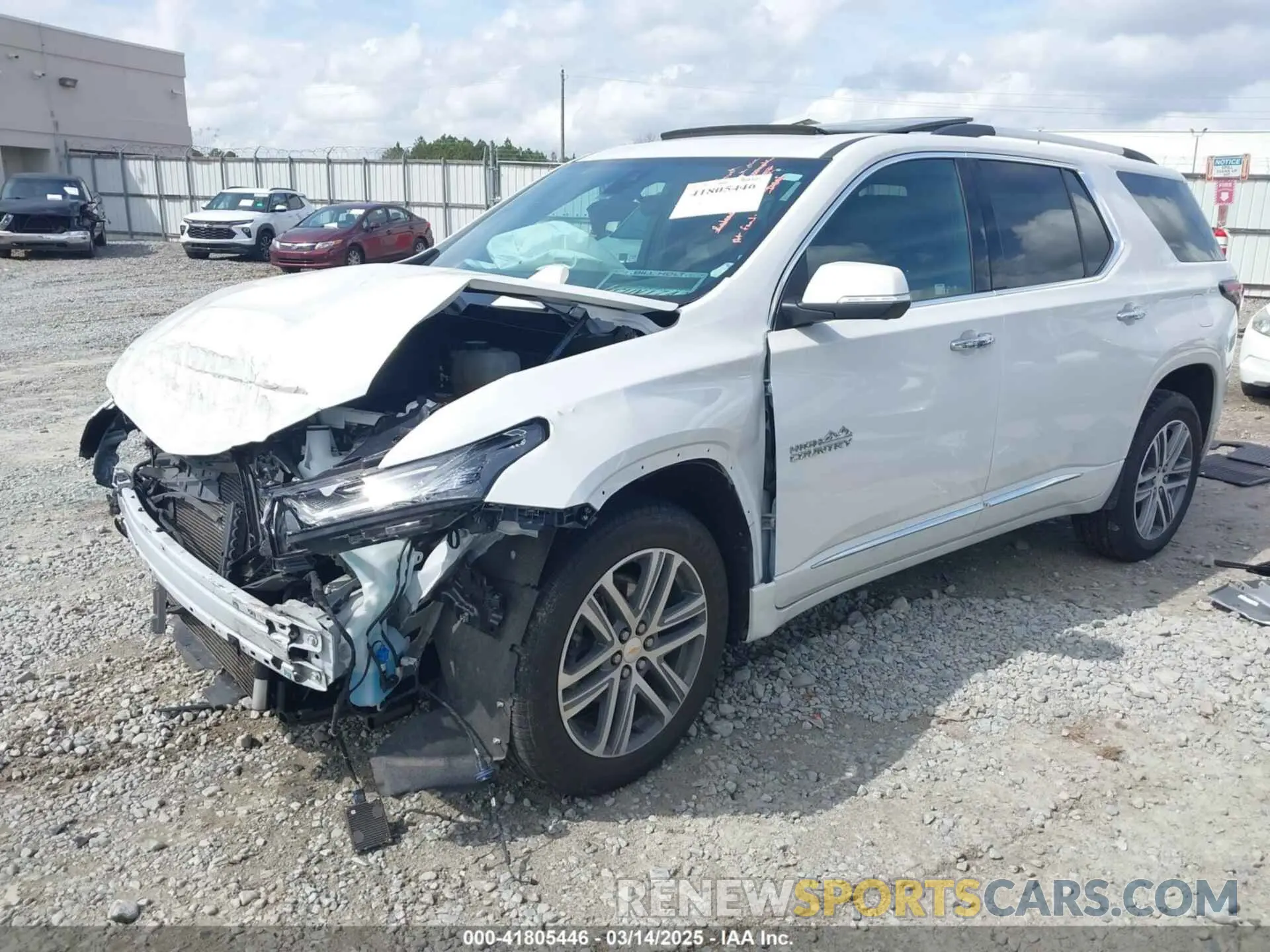 6 Фотография поврежденного автомобиля 1GNEVNKW7PJ108505 CHEVROLET TRAVERSE 2023
