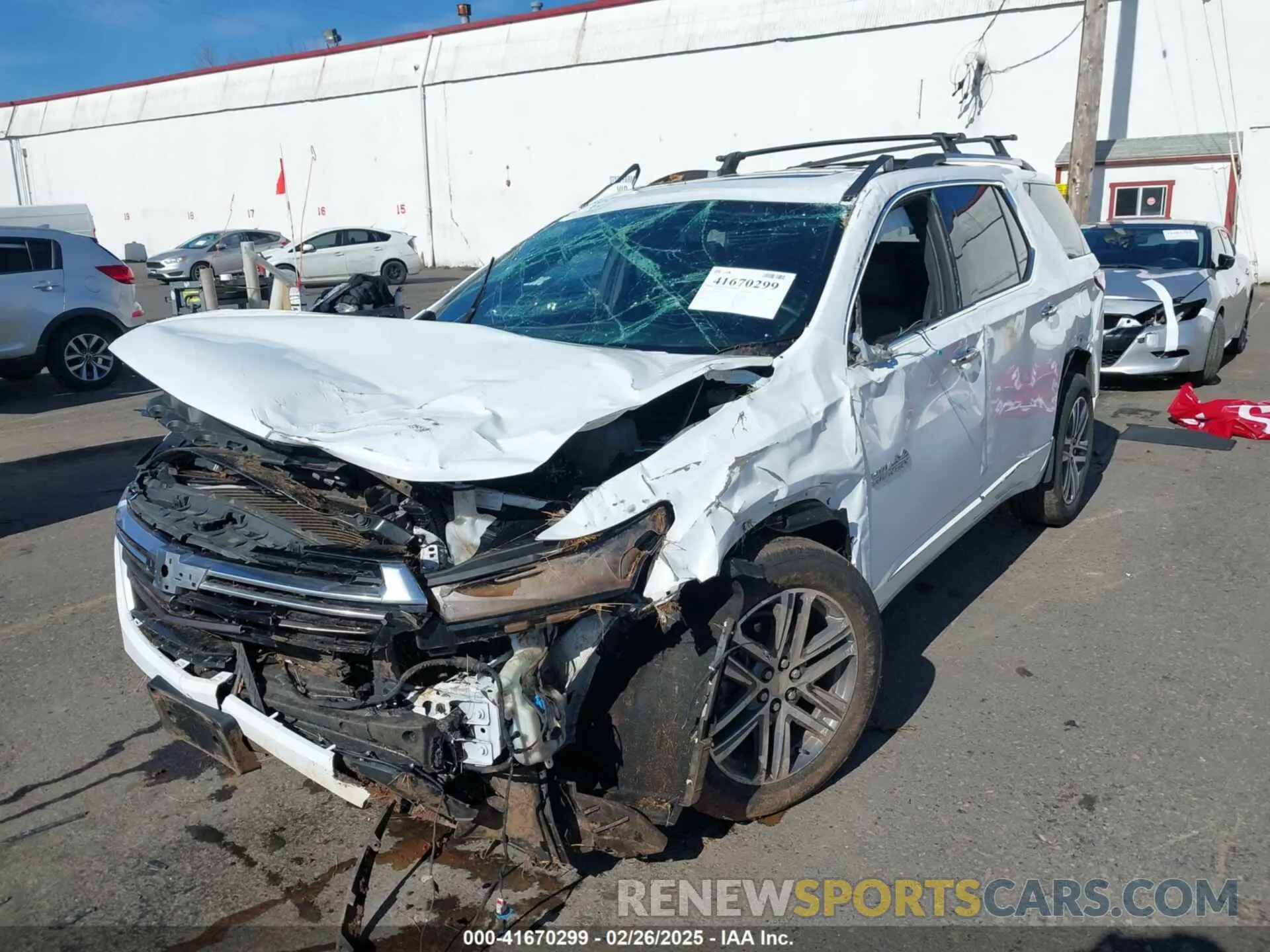 6 Фотография поврежденного автомобиля 1GNEVNKW8PJ315243 CHEVROLET TRAVERSE 2023