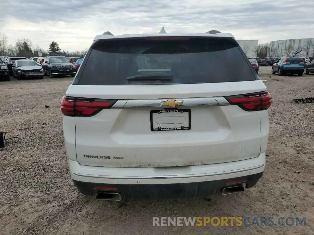 6 Photograph of a damaged car 1GNEVNKW8PJ318742 CHEVROLET TRAVERSE 2023