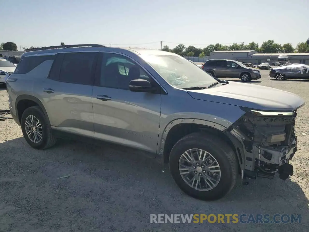 4 Photograph of a damaged car 1GNERGKS6RJ172793 CHEVROLET TRAVERSE 2024