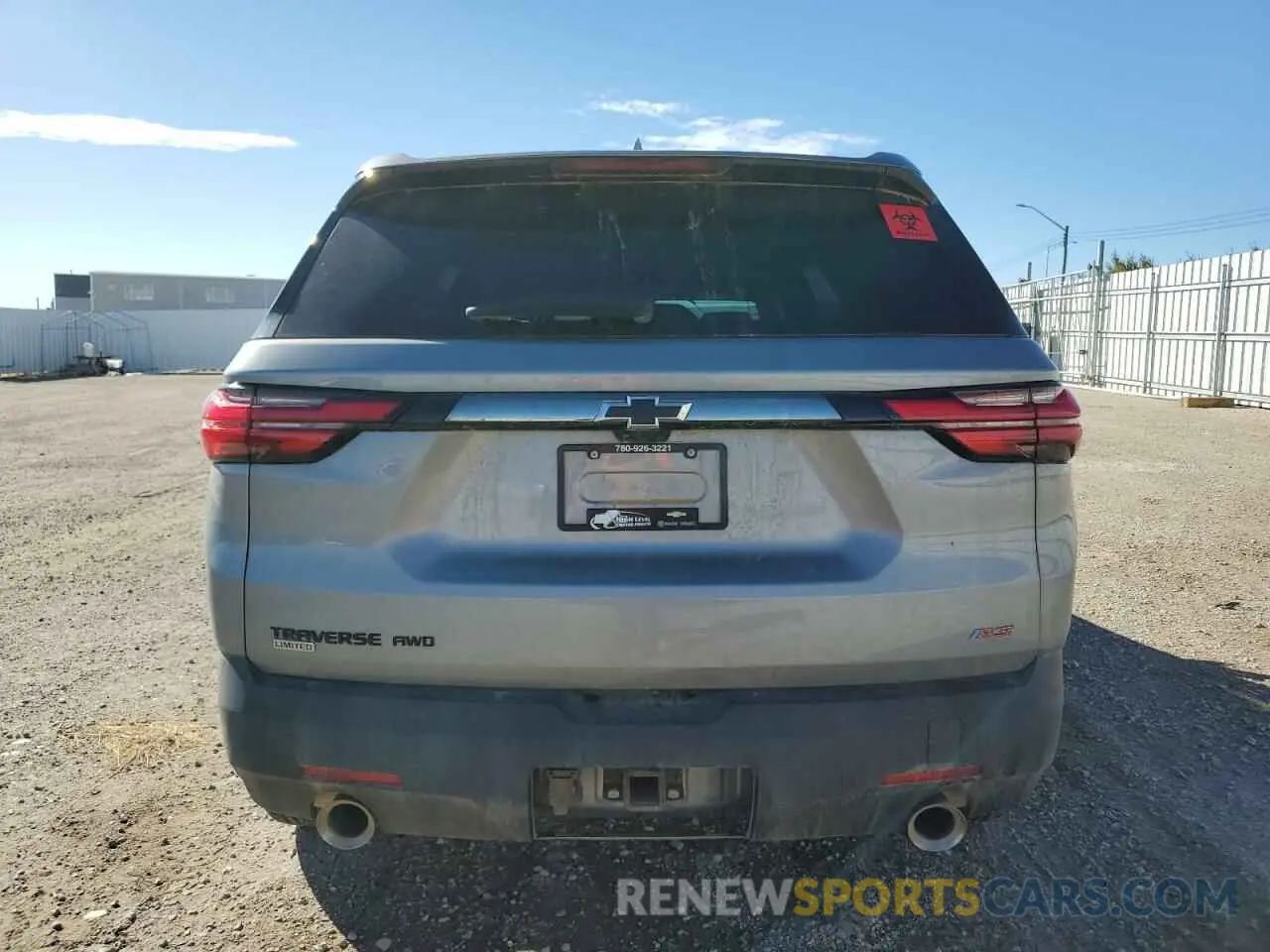 6 Фотография поврежденного автомобиля 1GNETYKW8RJ135383 CHEVROLET TRAVERSE 2024