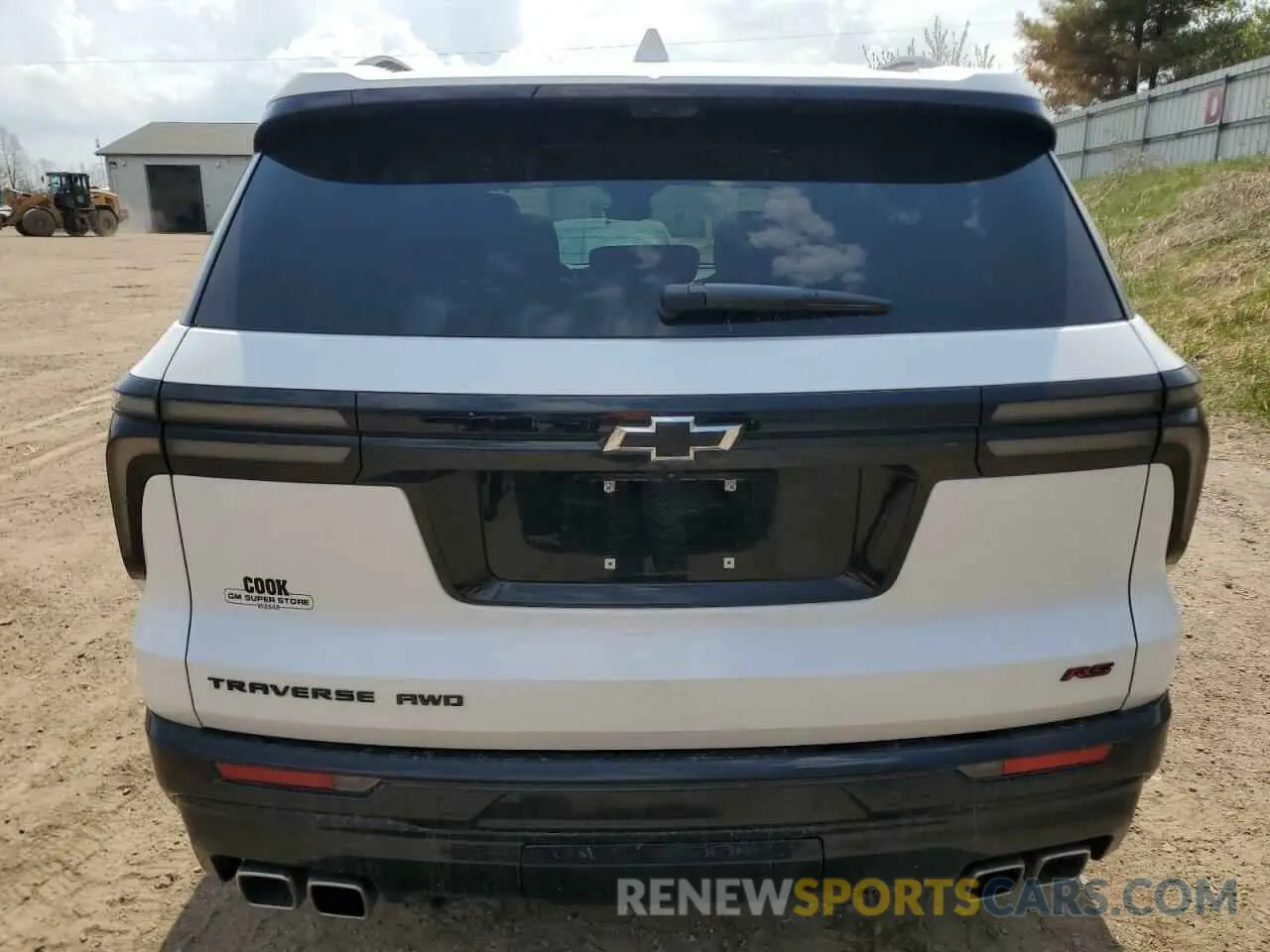 6 Photograph of a damaged car 1GNEVLKS5RJ153379 CHEVROLET TRAVERSE 2024