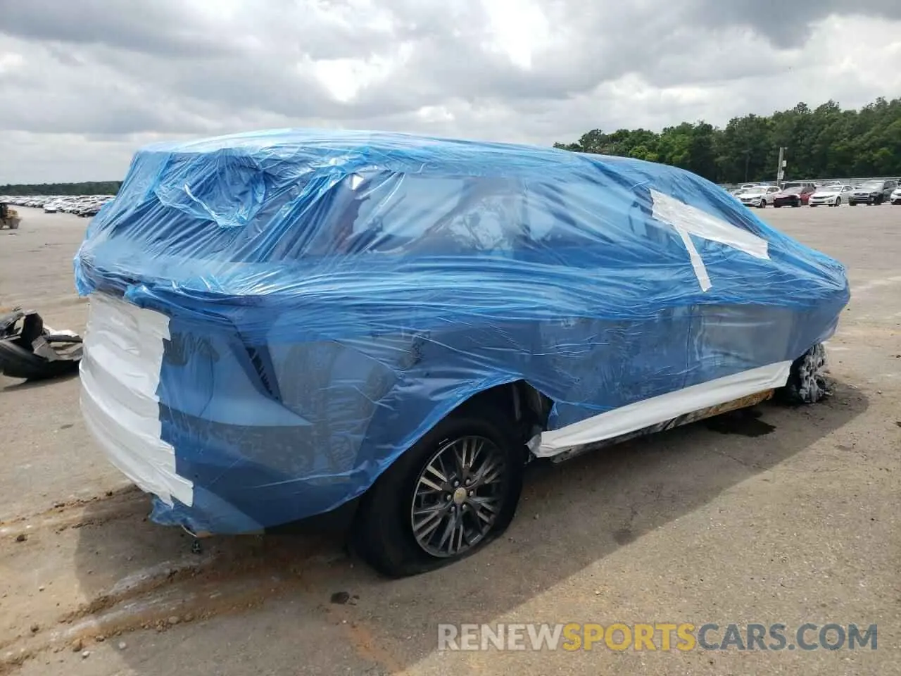 3 Photograph of a damaged car 1GNERGRS4SJ171766 CHEVROLET TRAVERSE 2025