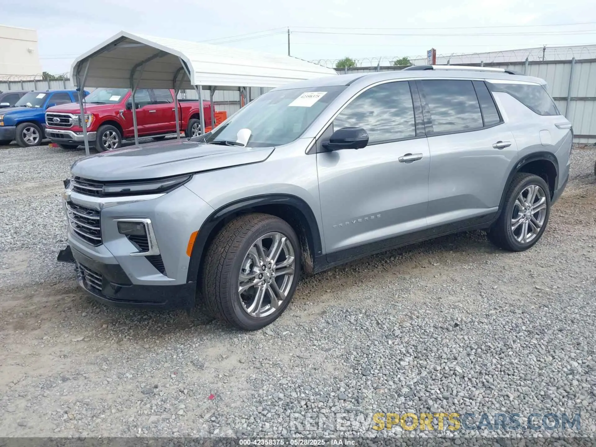 2 Фотография поврежденного автомобиля 1GNERKRS8SJ189335 CHEVROLET TRAVERSE 2025
