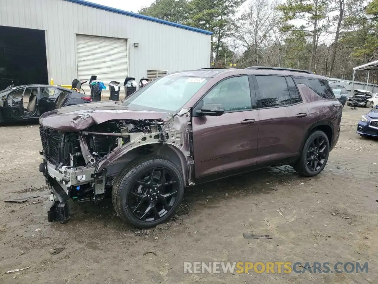 1 Photograph of a damaged car 1GNERLRS1SJ126566 CHEVROLET TRAVERSE 2025
