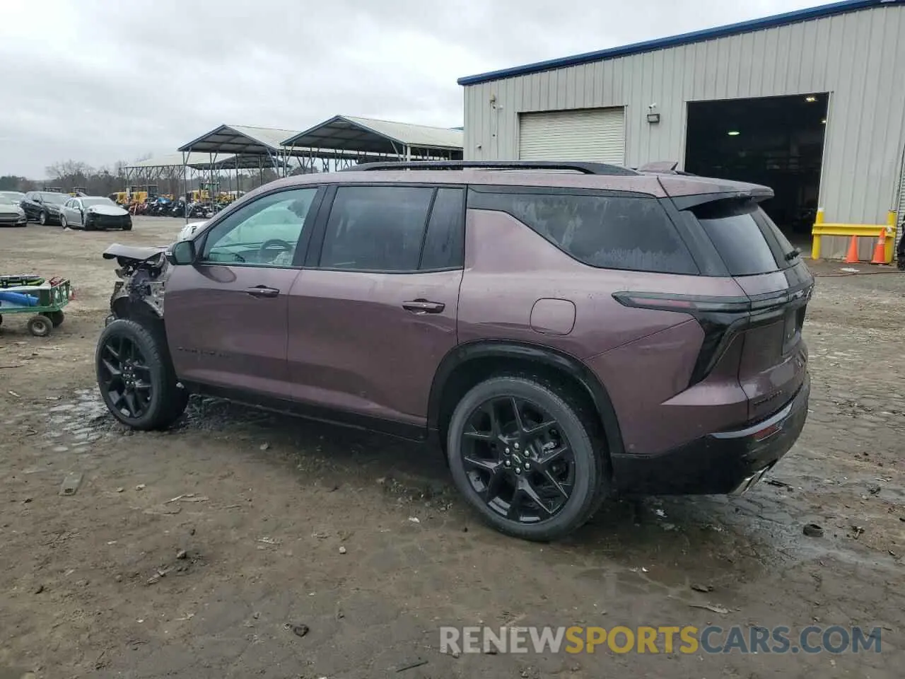 2 Photograph of a damaged car 1GNERLRS1SJ126566 CHEVROLET TRAVERSE 2025