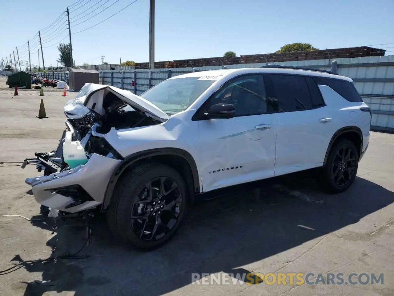 1 Photograph of a damaged car 1GNERLRS3SJ140565 CHEVROLET TRAVERSE 2025