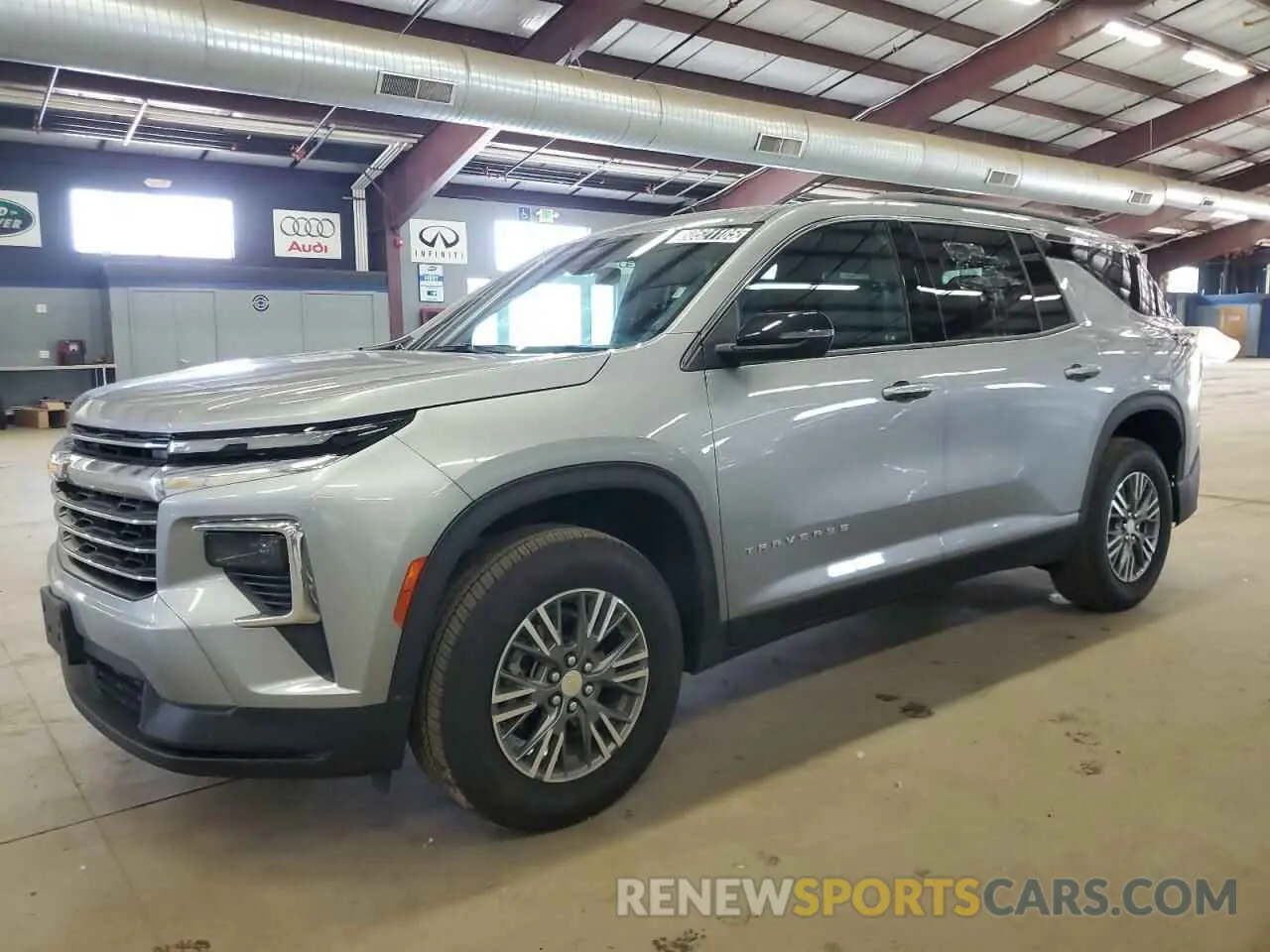 1 Photograph of a damaged car 1GNEVGRS2SJ141449 CHEVROLET TRAVERSE 2025