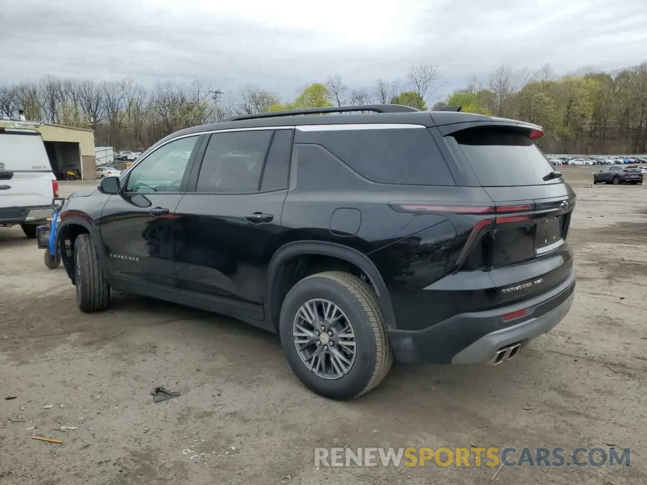 2 Фотография поврежденного автомобиля 1GNEVGRS6SJ141387 CHEVROLET TRAVERSE 2025