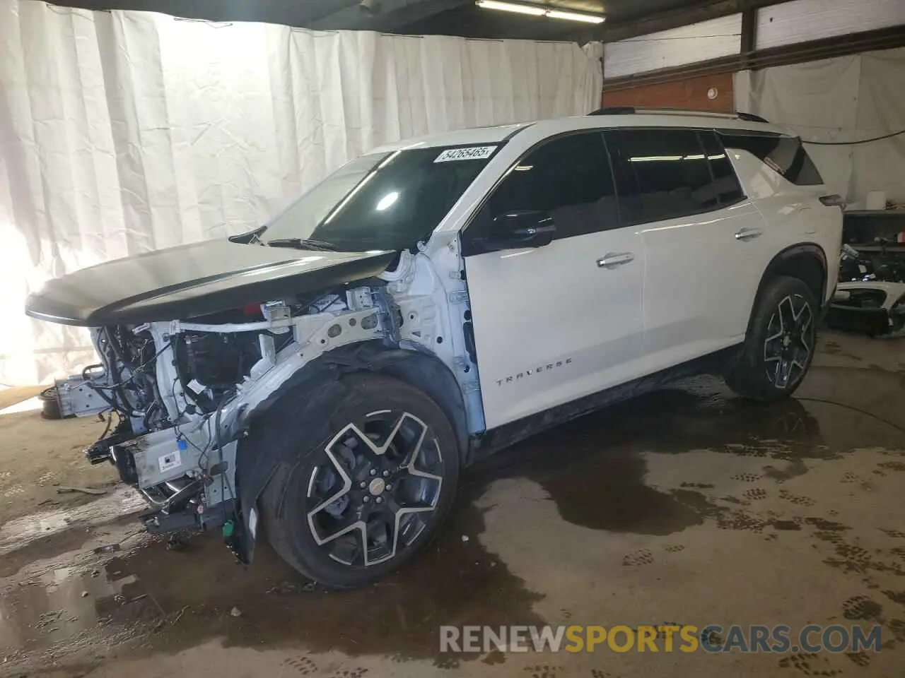 1 Photograph of a damaged car 1GNEVKRS5SJ127953 CHEVROLET TRAVERSE 2025