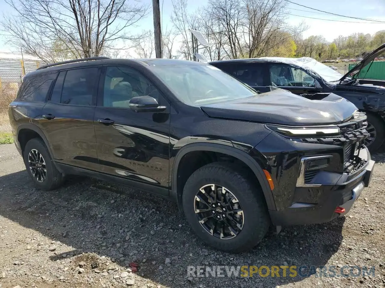 4 Фотография поврежденного автомобиля 1GNEVJRS6SJ155478 CHEVROLET TRAVERSE Z 2025