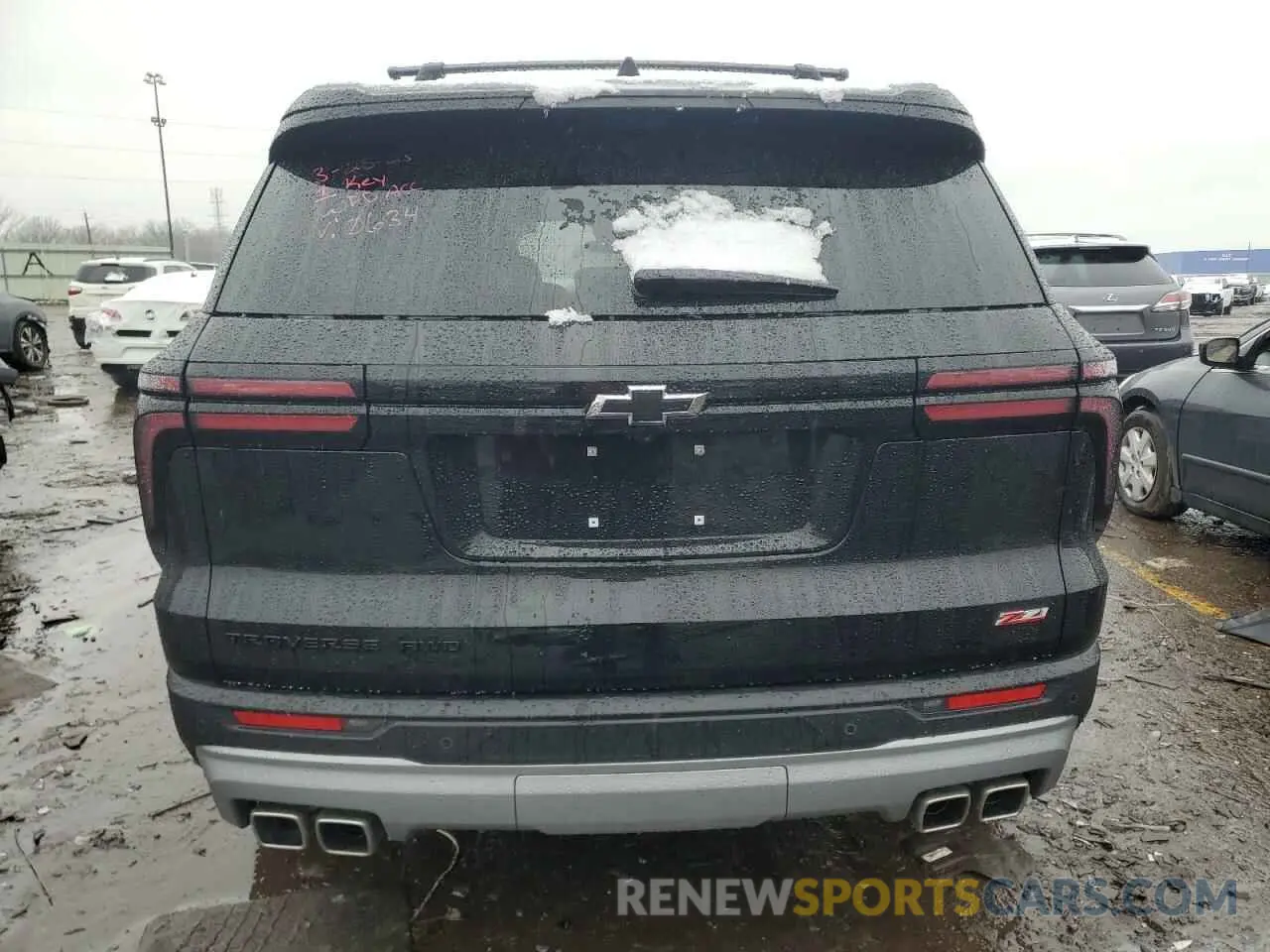 6 Фотография поврежденного автомобиля 1GNEVJRS9SJ180634 CHEVROLET TRAVERSE Z 2025