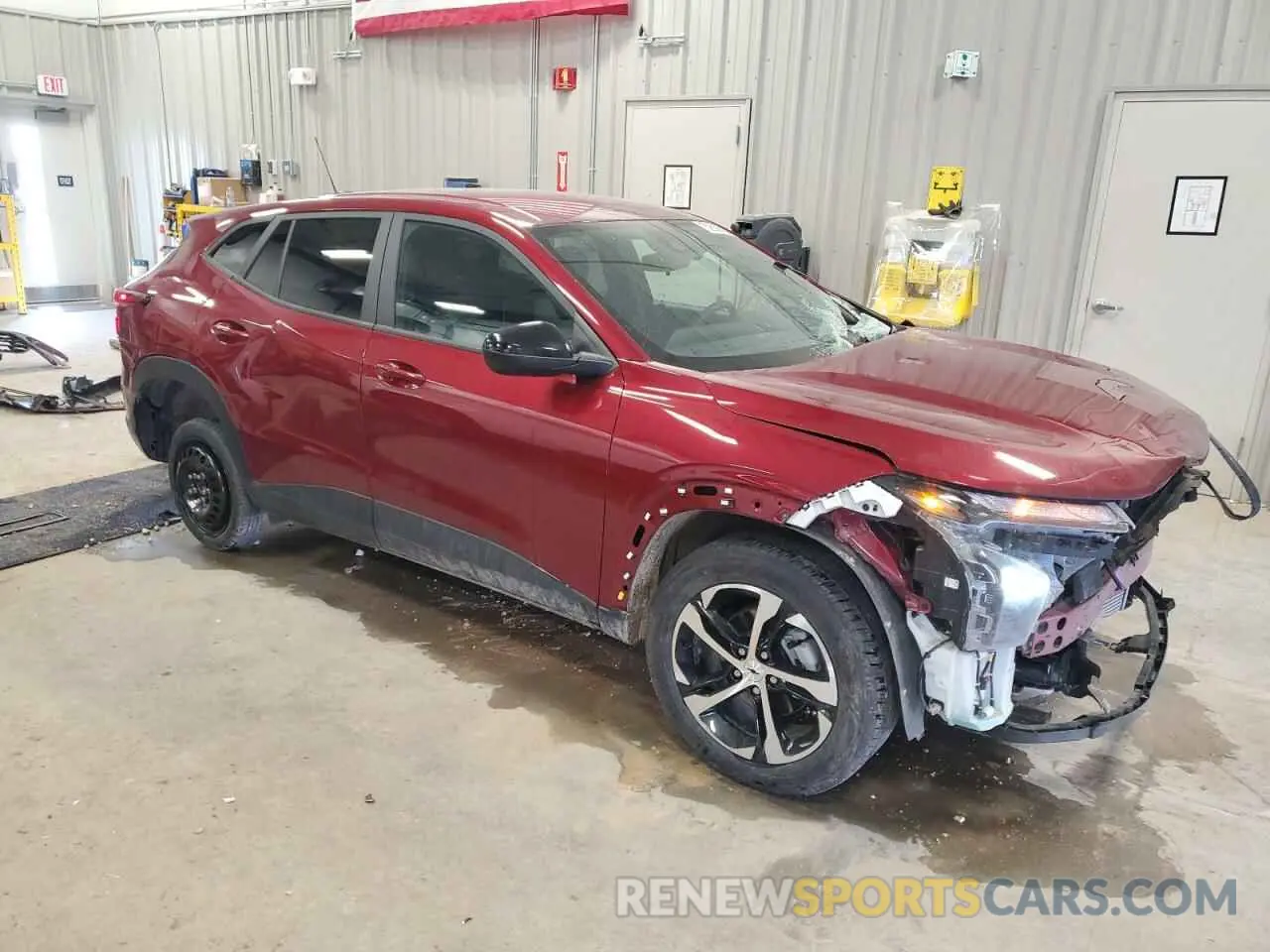 4 Photograph of a damaged car KL77LGE29RC066063 CHEVROLET TRAX 1RS 2019