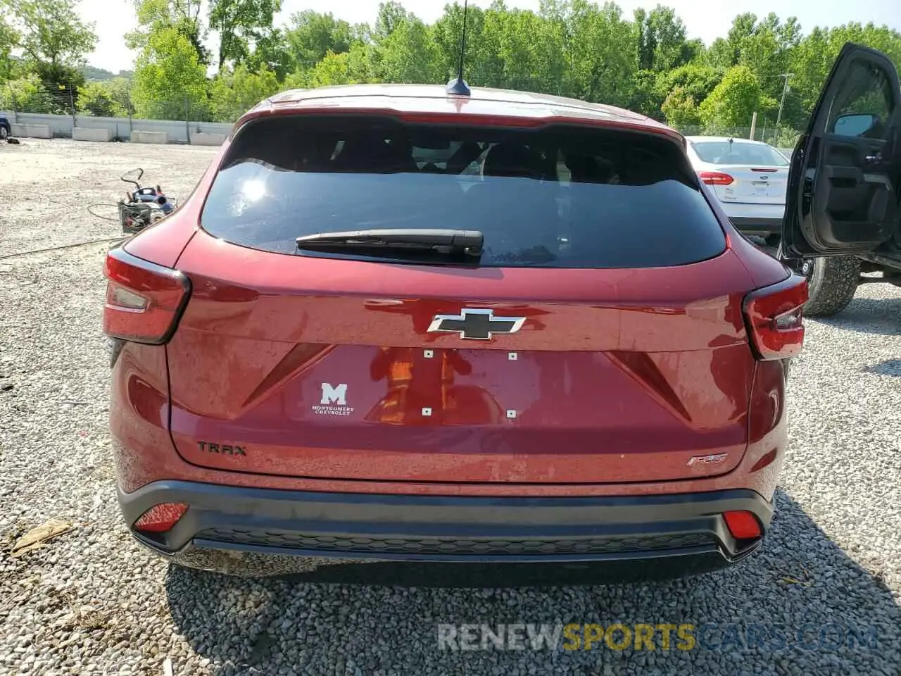 6 Photograph of a damaged car KL77LGE20RC026003 CHEVROLET TRAX 1RS 2024