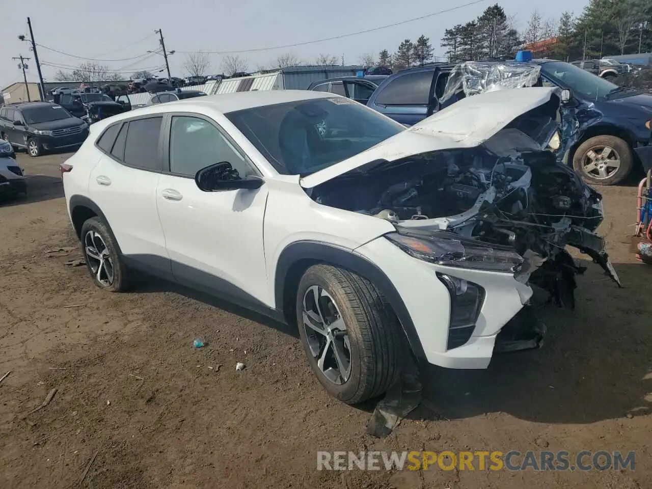 4 Фотография поврежденного автомобиля KL77LGE21RC092883 CHEVROLET TRAX 1RS 2024