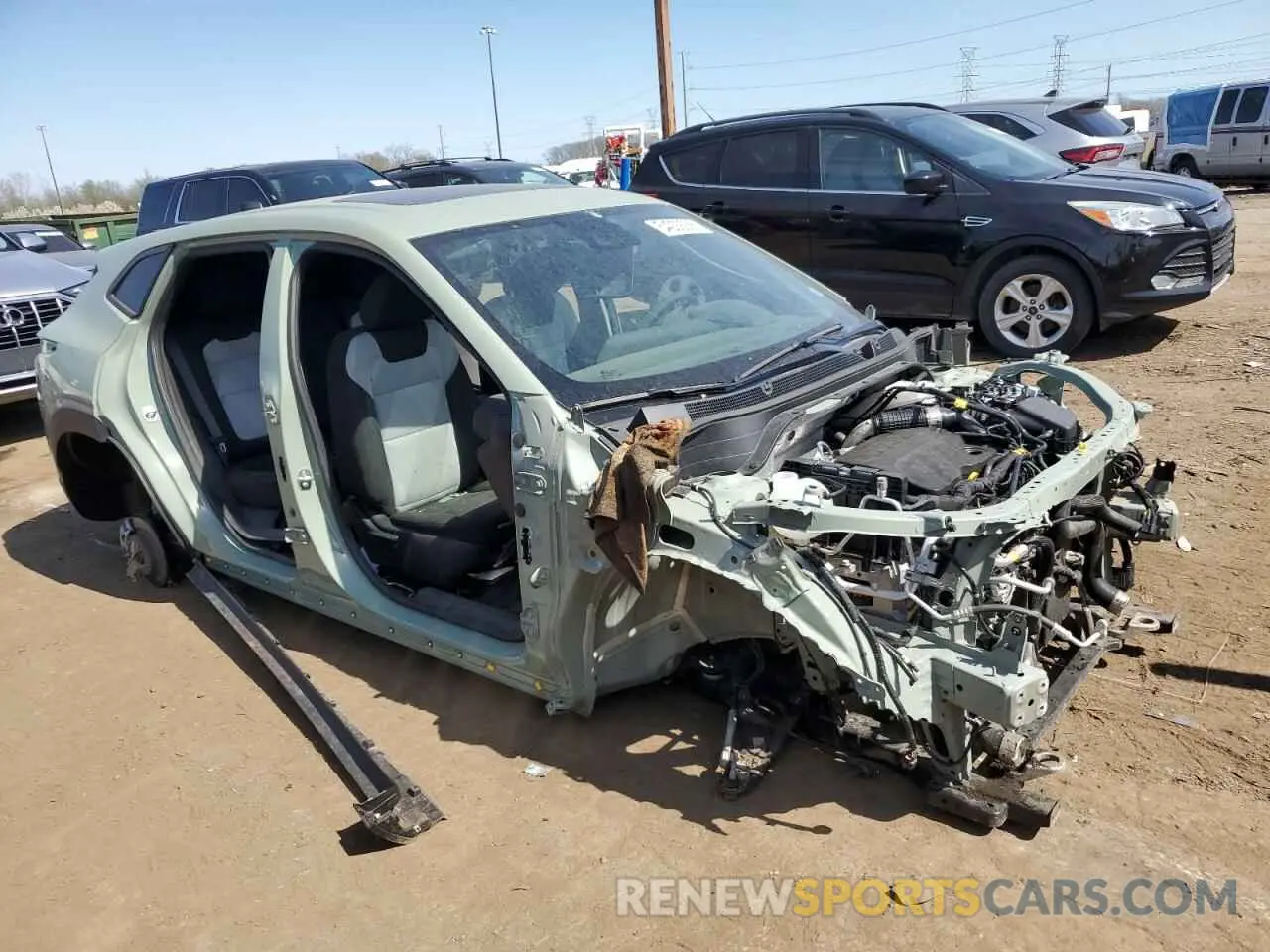 4 Фотография поврежденного автомобиля KL77LGE26RC128941 CHEVROLET TRAX 1RS 2024