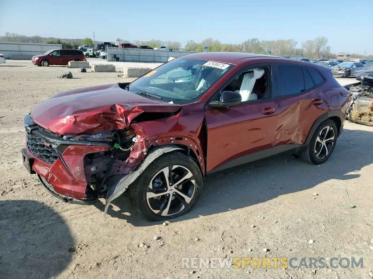1 Photograph of a damaged car KL77LGE27RC026340 CHEVROLET TRAX 1RS 2024