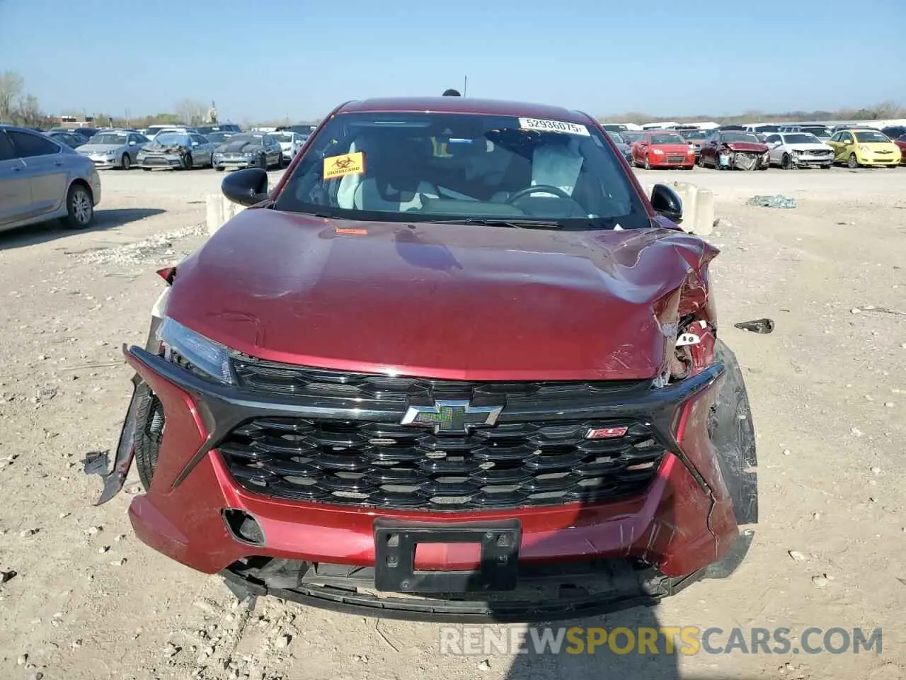 5 Photograph of a damaged car KL77LGE27RC026340 CHEVROLET TRAX 1RS 2024