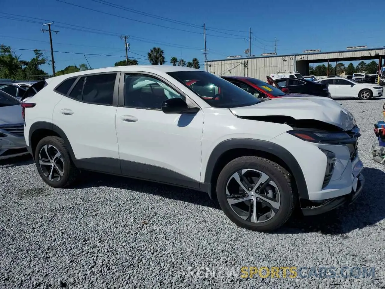 4 Фотография поврежденного автомобиля KL77LGE27RC117463 CHEVROLET TRAX 1RS 2024