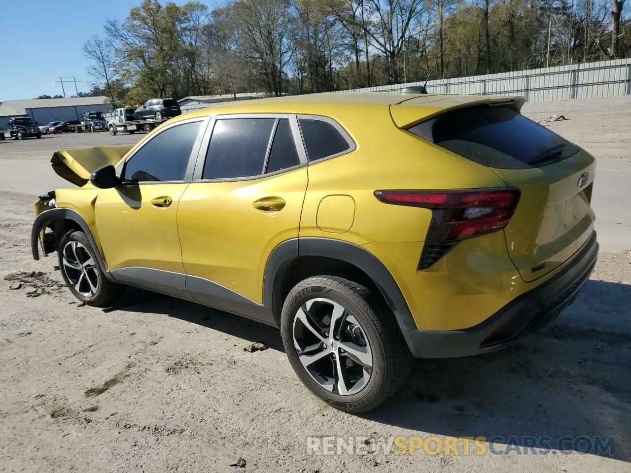 2 Фотография поврежденного автомобиля KL77LGE29RC043169 CHEVROLET TRAX 1RS 2024