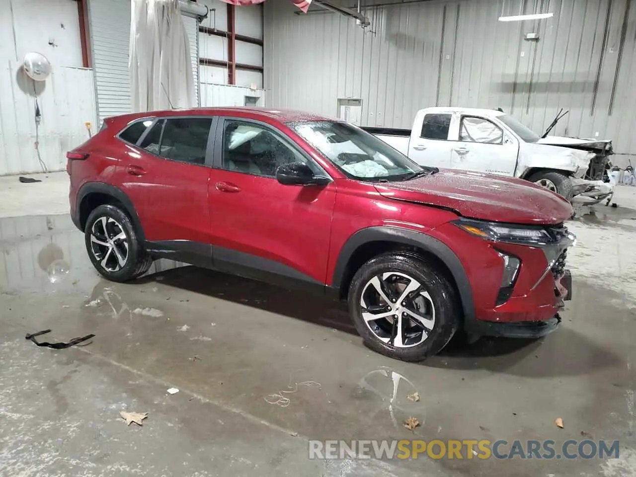 4 Photograph of a damaged car KL77LGEP3SC112147 CHEVROLET TRAX 1RS 2025