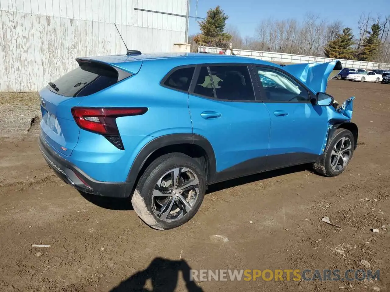 3 Photograph of a damaged car KL77LGEP6SC068516 CHEVROLET TRAX 1RS 2025