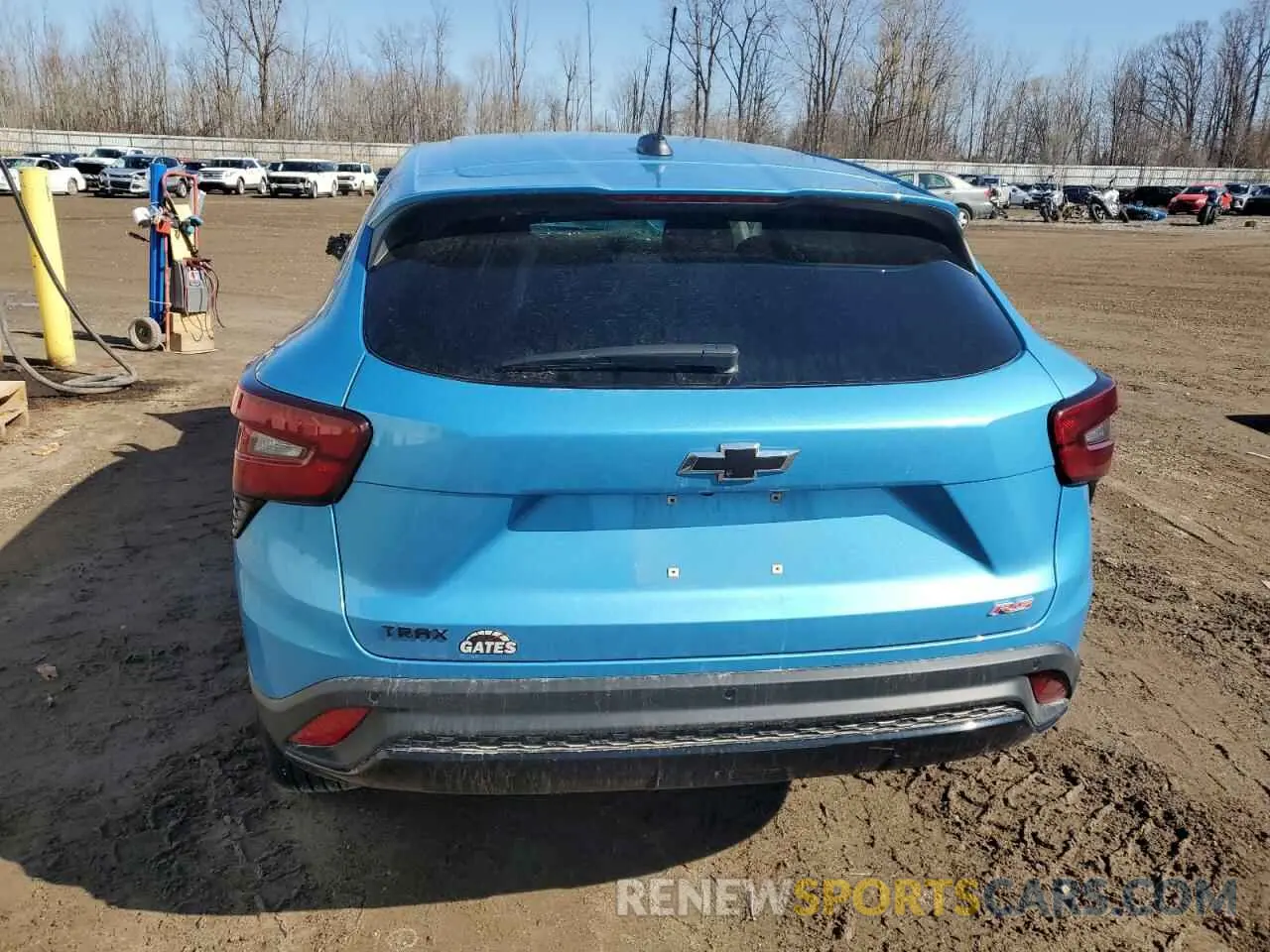 6 Photograph of a damaged car KL77LGEP6SC068516 CHEVROLET TRAX 1RS 2025