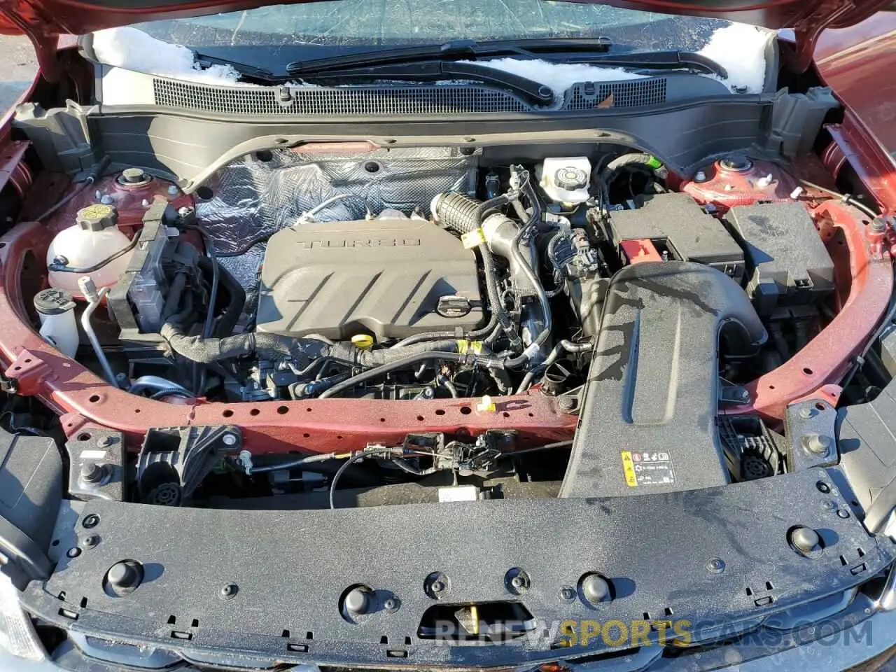 12 Photograph of a damaged car KL77LGEP6SC123692 CHEVROLET TRAX 1RS 2025