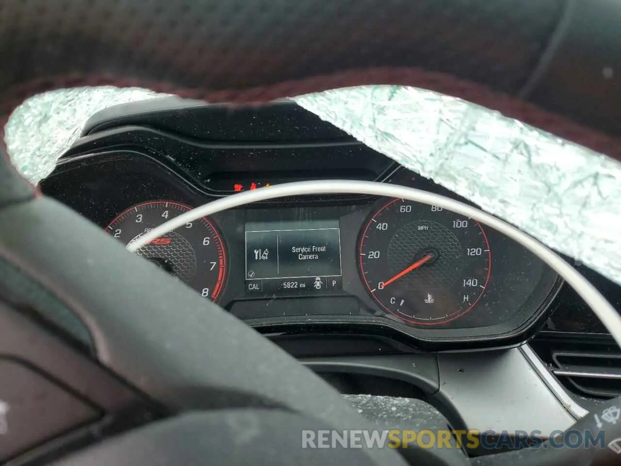 9 Photograph of a damaged car KL77LGEP9SC031640 CHEVROLET TRAX 1RS 2025