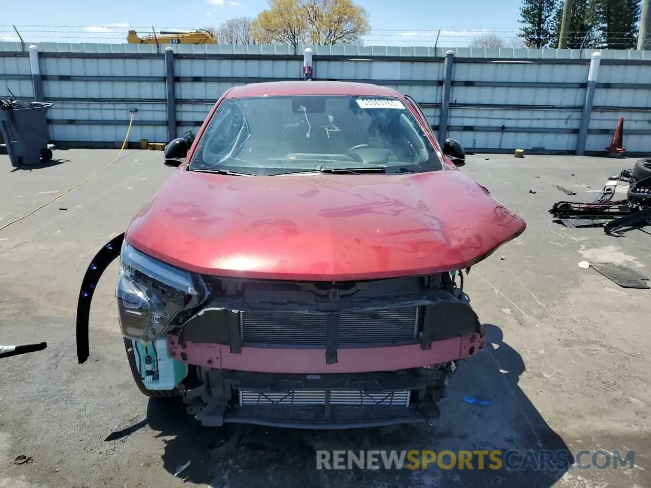 5 Photograph of a damaged car KL77LGEP9SC098738 CHEVROLET TRAX 1RS 2025