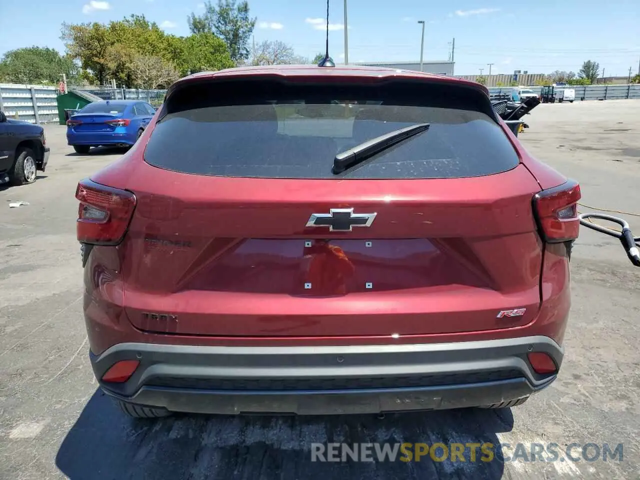 6 Photograph of a damaged car KL77LGEP9SC098738 CHEVROLET TRAX 1RS 2025