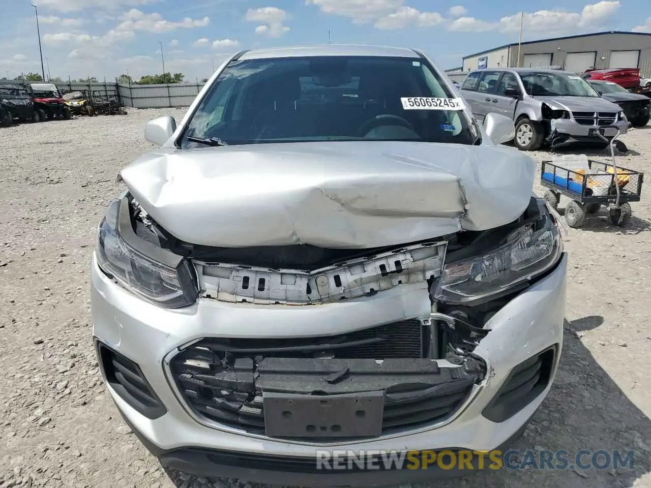 5 Photograph of a damaged car 3GNCJKSB4KL367761 CHEVROLET TRAX 2019