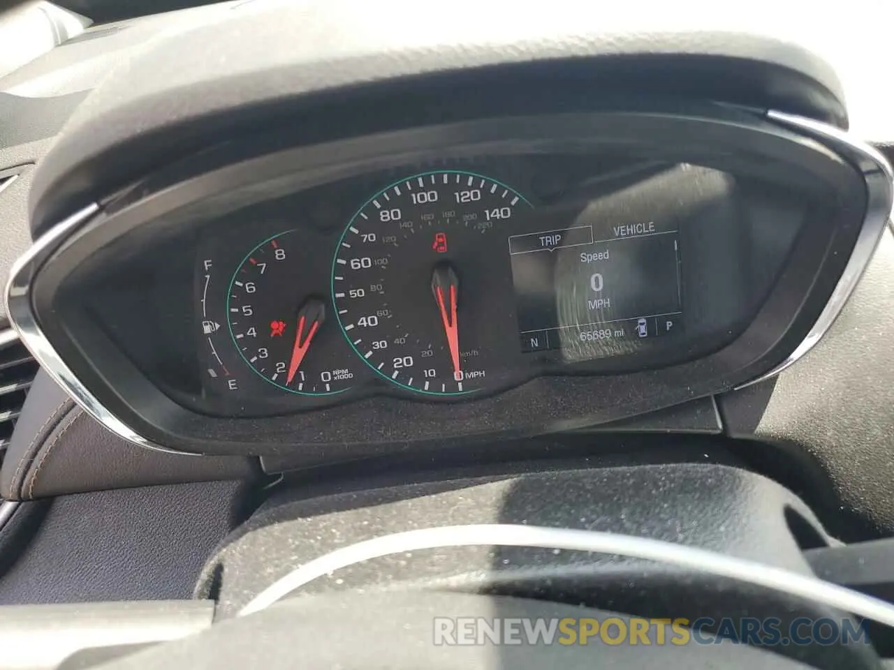 9 Photograph of a damaged car 3GNCJKSB4KL367761 CHEVROLET TRAX 2019