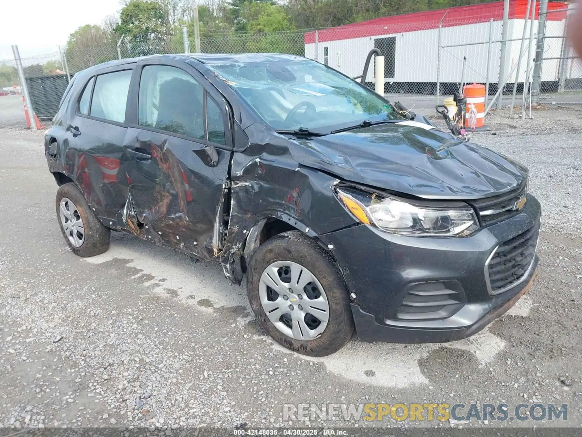 1 Photograph of a damaged car 3GNCJKSB5KL156584 CHEVROLET TRAX 2019