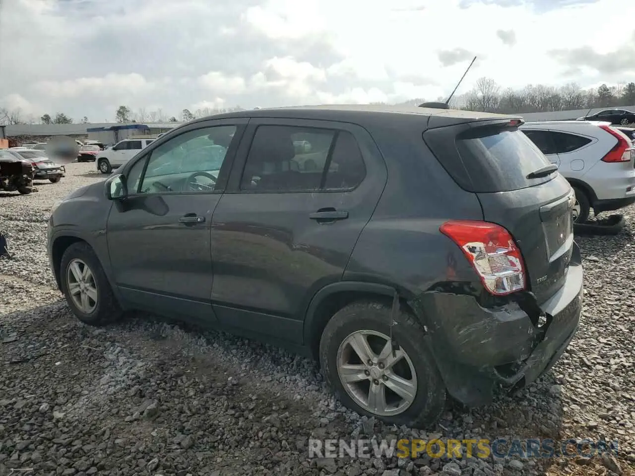 2 Фотография поврежденного автомобиля 3GNCJKSB8KL256100 CHEVROLET TRAX 2019