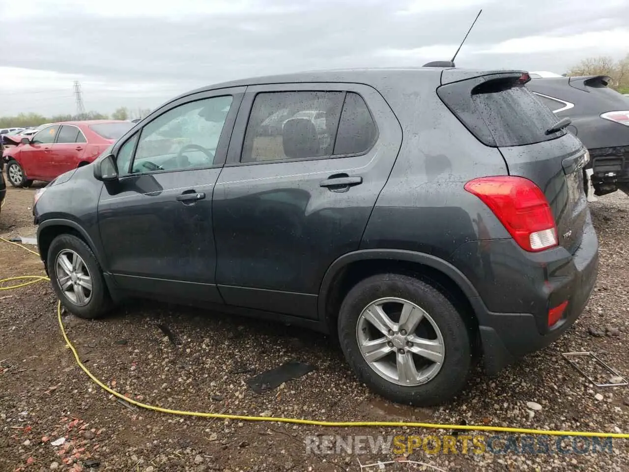 2 Photograph of a damaged car 3GNCJKSBXKL206511 CHEVROLET TRAX 2019