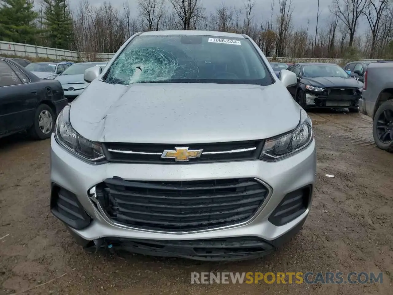 5 Photograph of a damaged car 3GNCJKSBXKL373354 CHEVROLET TRAX 2019