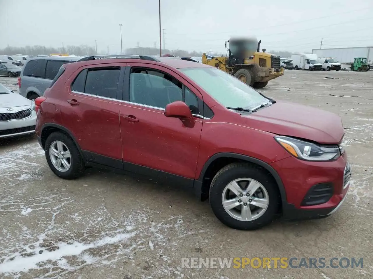 4 Фотография поврежденного автомобиля 3GNCJLSB0KL117665 CHEVROLET TRAX 2019