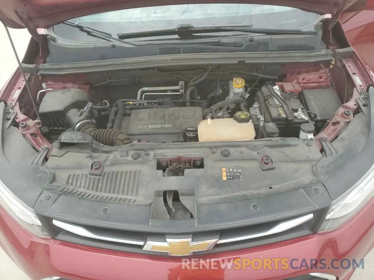 12 Photograph of a damaged car 3GNCJLSB0KL139116 CHEVROLET TRAX 2019