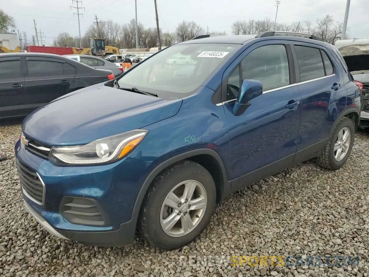 1 Фотография поврежденного автомобиля 3GNCJLSB1KL295987 CHEVROLET TRAX 2019
