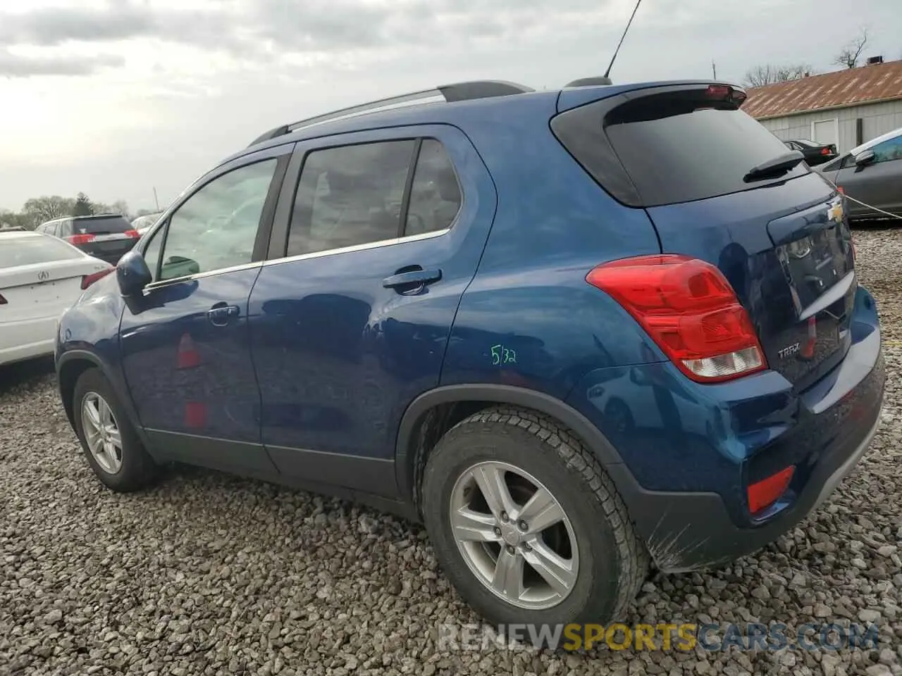 2 Фотография поврежденного автомобиля 3GNCJLSB1KL295987 CHEVROLET TRAX 2019
