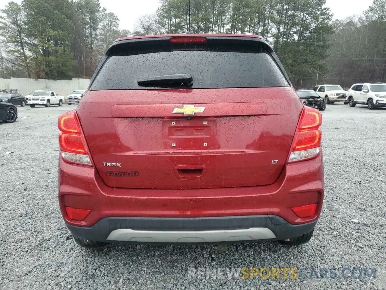 6 Photograph of a damaged car 3GNCJLSB2KL196482 CHEVROLET TRAX 2019