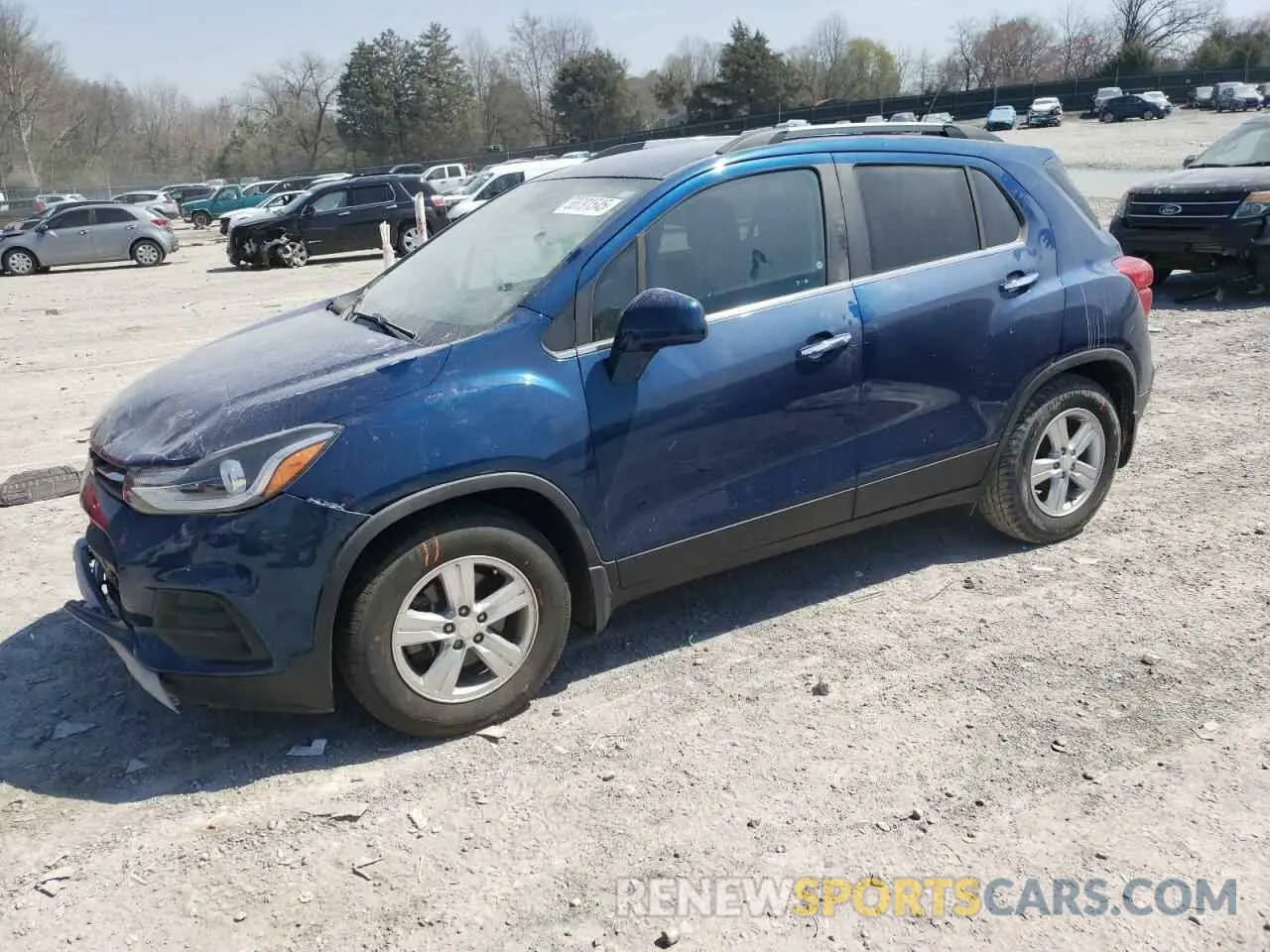 1 Photograph of a damaged car 3GNCJLSB2KL331766 CHEVROLET TRAX 2019