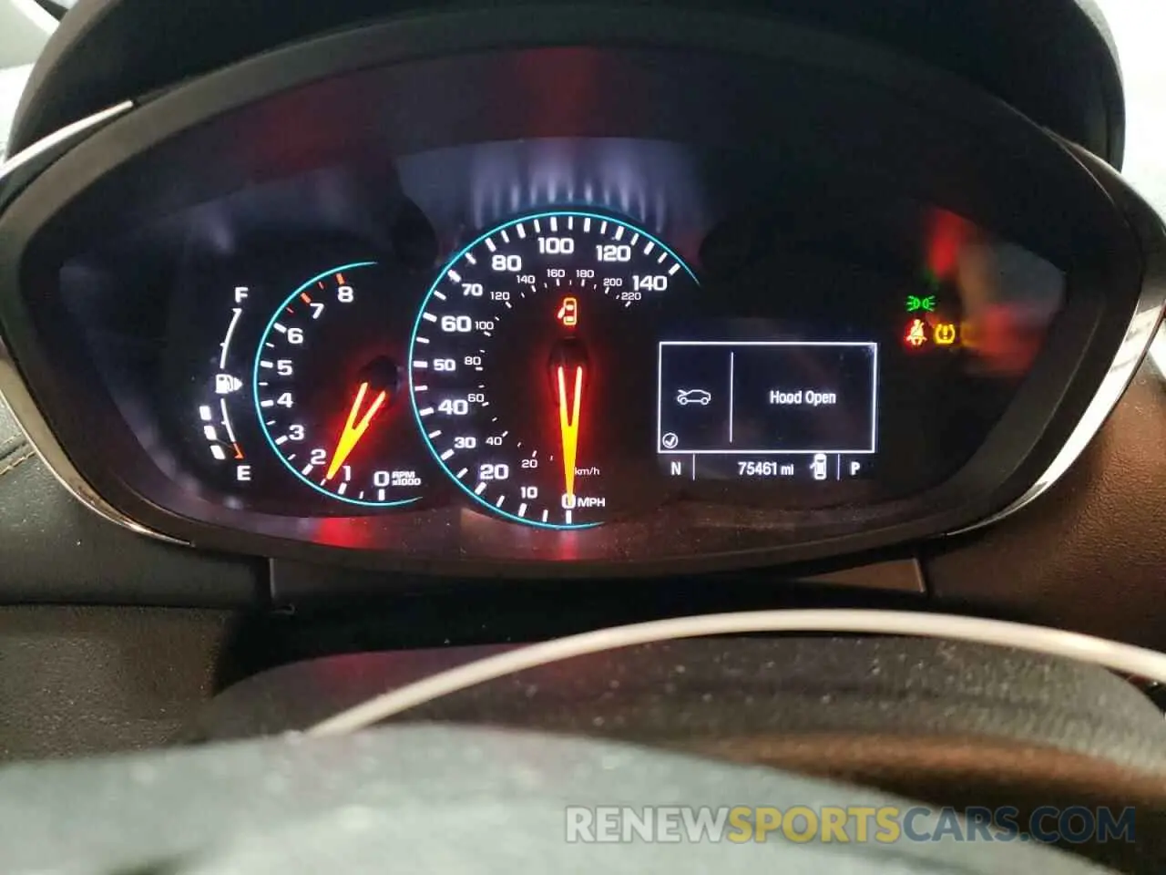 9 Photograph of a damaged car 3GNCJLSB2KL370907 CHEVROLET TRAX 2019