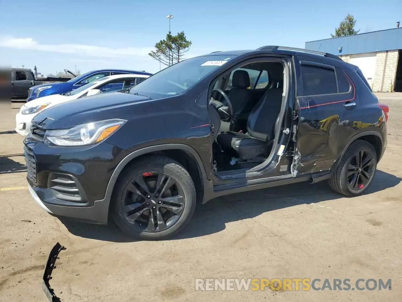 1 Photograph of a damaged car 3GNCJLSB2KL377355 CHEVROLET TRAX 2019