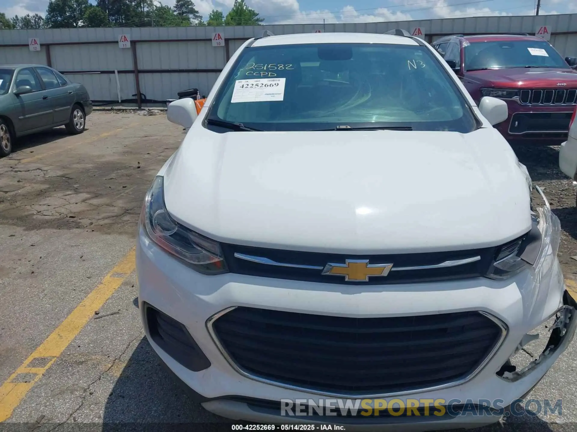 12 Photograph of a damaged car 3GNCJLSB3KL309534 CHEVROLET TRAX 2019