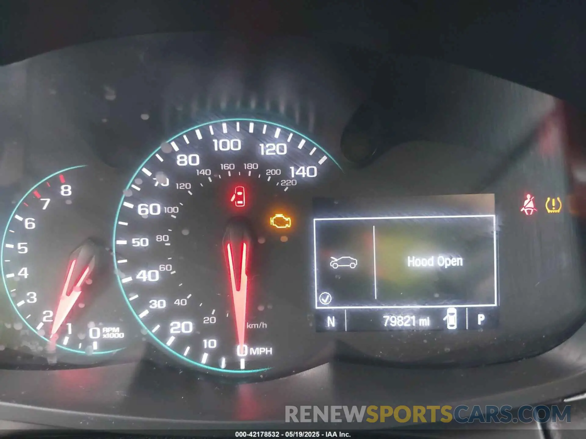 7 Photograph of a damaged car 3GNCJLSB5KL258165 CHEVROLET TRAX 2019