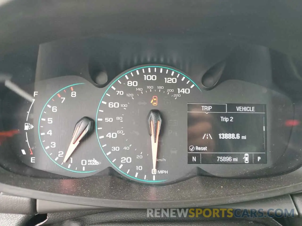 9 Photograph of a damaged car 3GNCJLSB6KL150735 CHEVROLET TRAX 2019