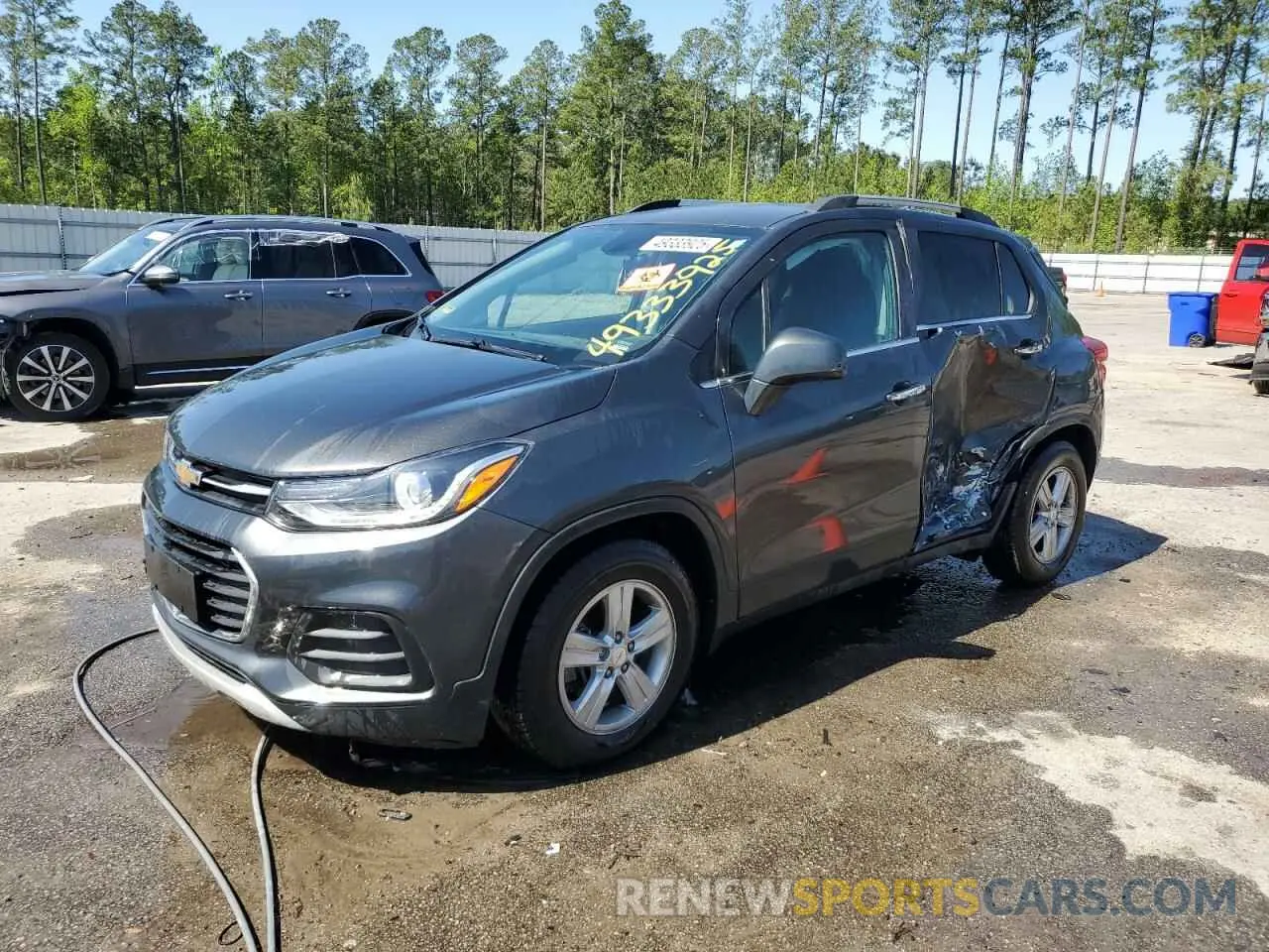 1 Фотография поврежденного автомобиля 3GNCJLSB7KL371678 CHEVROLET TRAX 2019