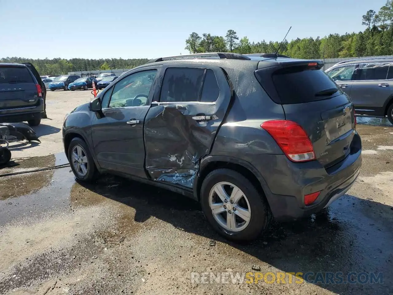 2 Фотография поврежденного автомобиля 3GNCJLSB7KL371678 CHEVROLET TRAX 2019